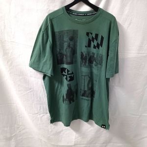 Under Armor X DVNLLN Baltimore For Baltimore Crop T Shirt Women's Size Large